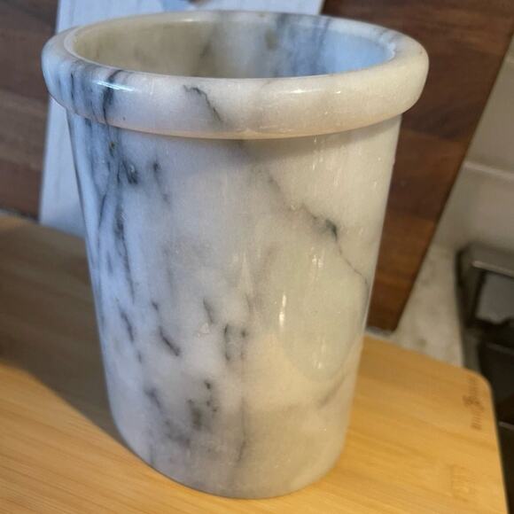 Offset marble wine chiller white and gray - Picture 2 of 12
